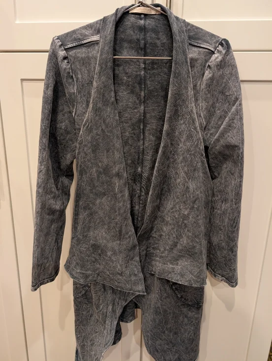 Testimony Draped Jacket - Picture 7 of 14